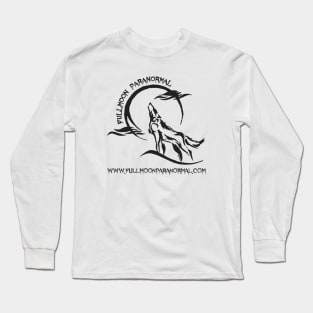 FullMoon Paranormal Logo (Front-Light Colors) Long Sleeve T-Shirt